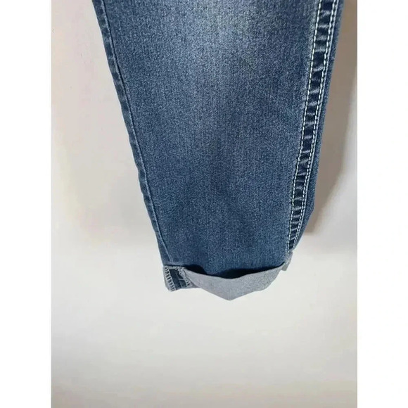 Women's WallFlower Jeans Size 1 Embroidered Back Pockets Bling American Flag EUC - Picture 5 of 13